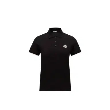 Moncler Logo Cotton Piquet Polo Shirt | Thumbnail 1