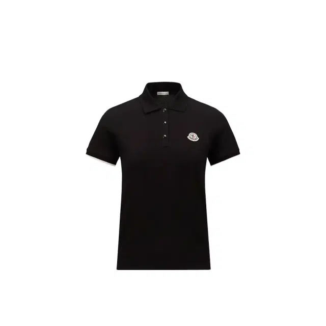Moncler Logo Cotton Piquet Polo Shirt