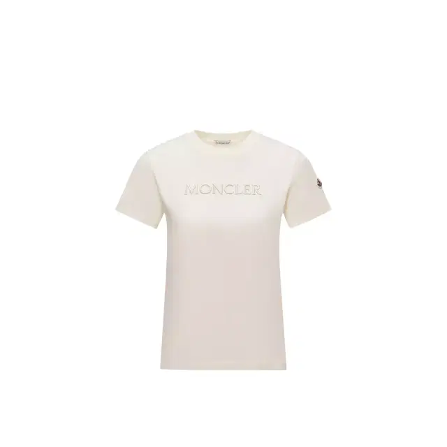 Embroidered Tonal Logo Cotton T-shirt