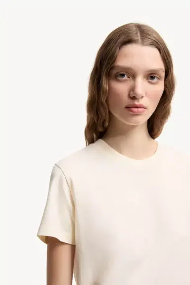 Moncler Embroidered Logo Cotton T-shirt | Thumbnail 7