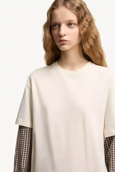 Moncler Layered-effect Vichy Cotton Blend T-shirt | Thumbnail 7