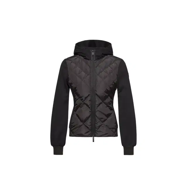 Moncler Cotton Fleece Padded Zip-up Hoodie
