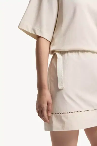 Moncler Cotton Blend Mini T-shirt Dress | Thumbnail 6 Moncler Cotton Blend Mini T-shirt Dress | Thumbnail 6