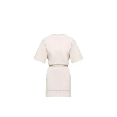 Moncler Cotton Blend Mini T-shirt Dress | Thumbnail 1 Moncler Cotton Blend Mini T-shirt Dress | Thumbnail 1