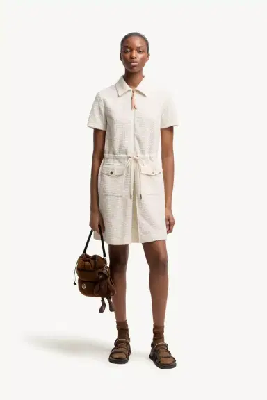 Moncler Bouclé Mini Dress | Thumbnail 3