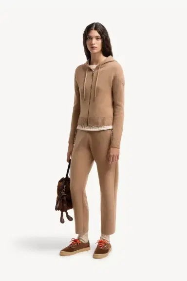Moncler Cashmere & Wool Zip-up Hoodie | Thumbnail 3 Moncler Cashmere & Wool Zip-up Hoodie | Thumbnail 3