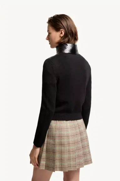 Moncler Padded Zip-up Wool Cardigan | Thumbnail 6