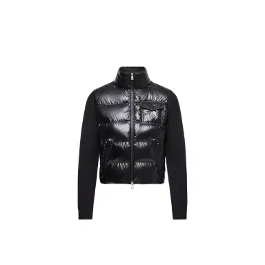 Moncler Padded Zip-up Wool Cardigan | Thumbnail 1