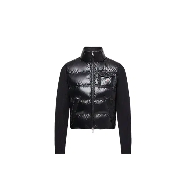 Moncler Padded Zip-up Wool Cardigan