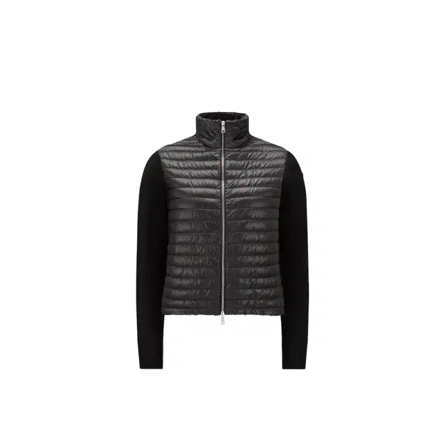 Moncler Padded Wool Zip-up Cardigan