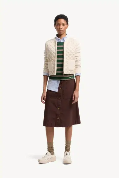 Moncler Geometric-quilted Padded Zip-up Cardigan | Thumbnail 3 Moncler Geometric-quilted Padded Zip-up Cardigan | Thumbnail 3