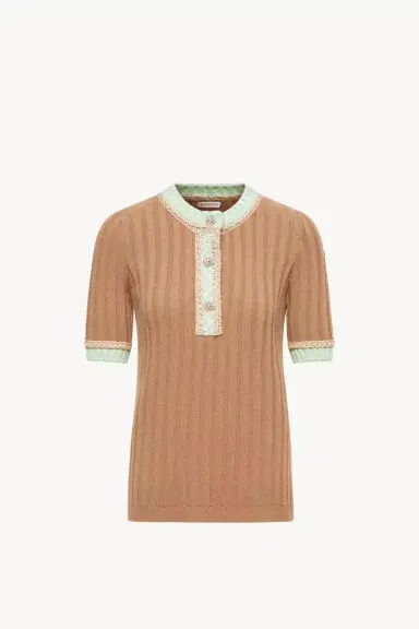 Moncler Jewel Buttons Wool & Cashmere Sweater | Thumbnail 2