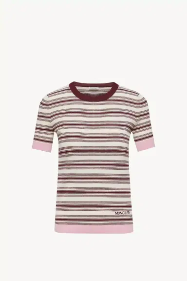 Moncler Striped Cotton T-shirt | Thumbnail 2