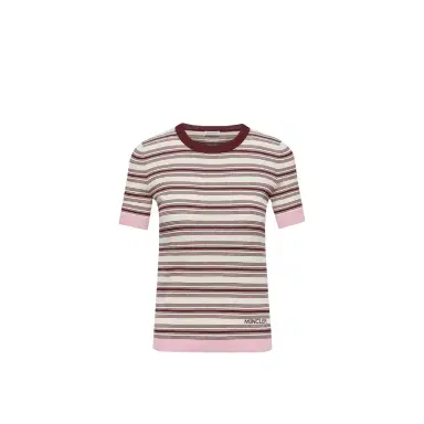 Moncler Striped Cotton T-shirt | Thumbnail 1