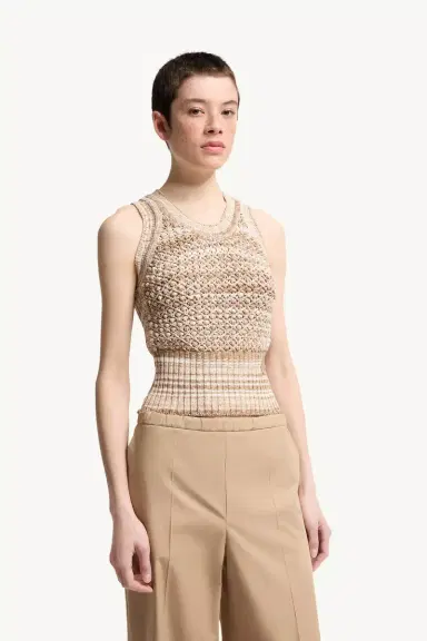 Moncler Striped Tank Top | Thumbnail 5 Moncler Striped Tank Top | Thumbnail 5