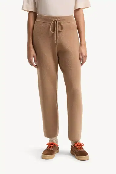 Moncler Wool & Cashmere Blend Cropped Jogging Pants | Thumbnail 5 Moncler Wool & Cashmere Blend Cropped Jogging Pants | Thumbnail 5