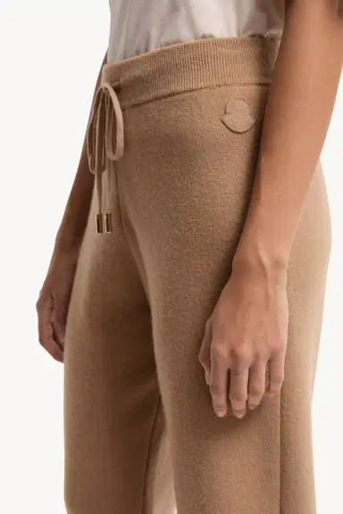 Moncler Wool & Cashmere Blend Cropped Jogging Pants | Thumbnail 7 Moncler Wool & Cashmere Blend Cropped Jogging Pants | Thumbnail 7