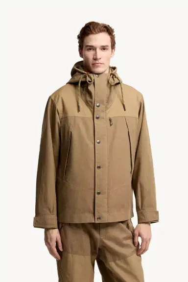 Moncler Grenoble Givors Linen Hooded Jacket | Thumbnail 5 Moncler Grenoble Givors Linen Hooded Jacket | Thumbnail 5