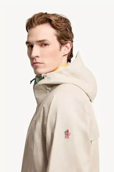 Moncler Grenoble Blagnac Linen Hooded Jacket | Thumbnail 4 Moncler Grenoble Blagnac Linen Hooded Jacket | Thumbnail 4