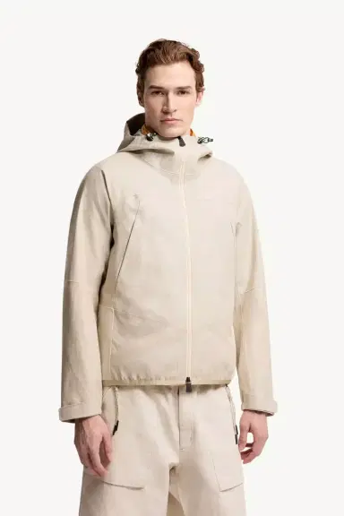 Moncler Grenoble Blagnac Linen Hooded Jacket | Thumbnail 5 Moncler Grenoble Blagnac Linen Hooded Jacket | Thumbnail 5