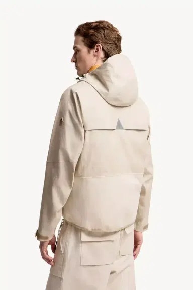 Moncler Grenoble Blagnac Linen Hooded Jacket | Thumbnail 6 Moncler Grenoble Blagnac Linen Hooded Jacket | Thumbnail 6