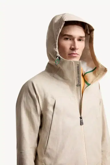 Moncler Grenoble Blagnac Linen Hooded Jacket | Thumbnail 8 Moncler Grenoble Blagnac Linen Hooded Jacket | Thumbnail 8