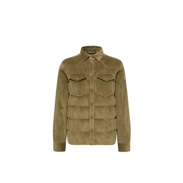 Moncler Grenoble Gelt Corduroy Down Shirt Jacket