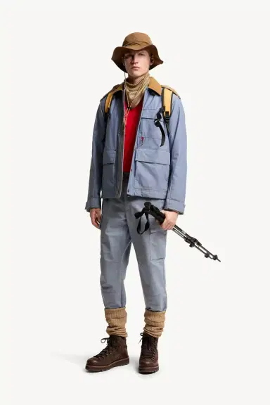 Moncler Grenoble Chambray Jogging Pants | Thumbnail 3 Moncler Grenoble Chambray Jogging Pants | Thumbnail 3
