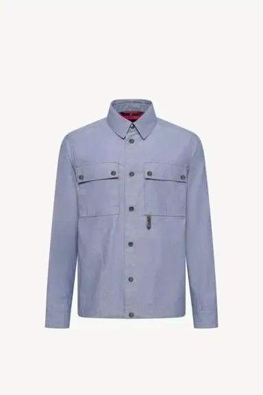 Moncler Grenoble Chambray Long Sleeve Shirt | Thumbnail 2 Moncler Grenoble Chambray Long Sleeve Shirt | Thumbnail 2