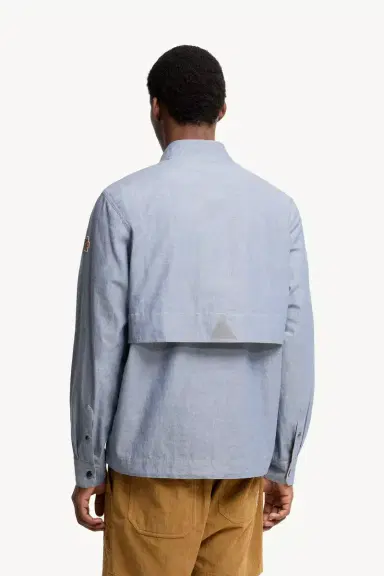 Moncler Grenoble Chambray Long Sleeve Shirt | Thumbnail 6 Moncler Grenoble Chambray Long Sleeve Shirt | Thumbnail 6