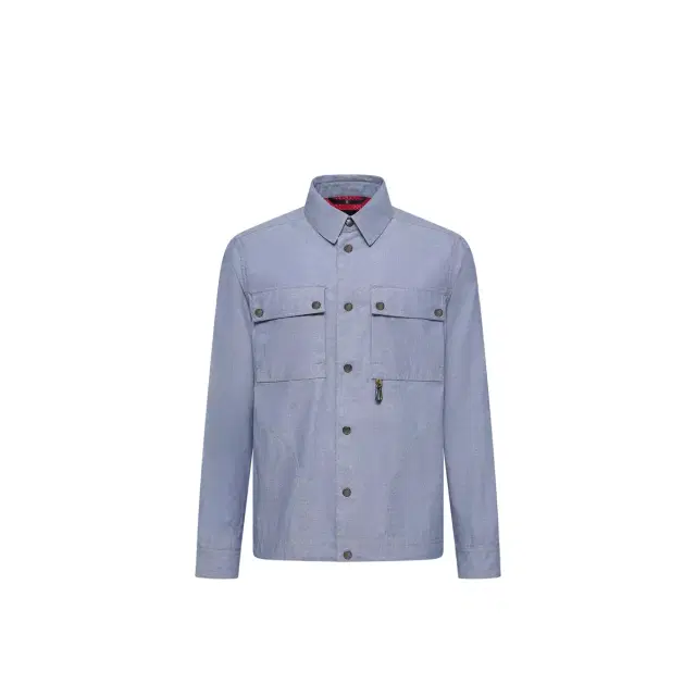 Moncler Grenoble Chambray Long Sleeve Shirt