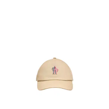 Moncler Grenoble Logo Cotton Baseball Cap | Thumbnail 1 Moncler Grenoble Logo Cotton Baseball Cap | Thumbnail 1