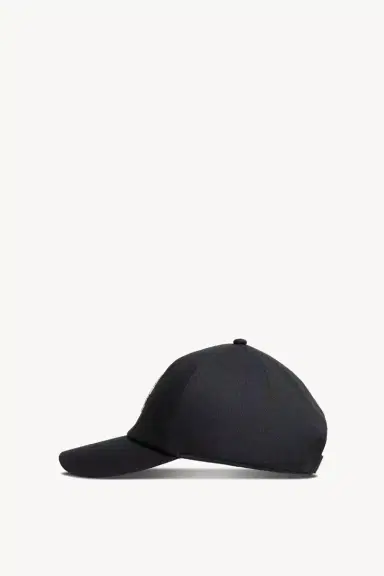 Moncler Grenoble Logo Cotton Baseball Cap | Thumbnail 4
