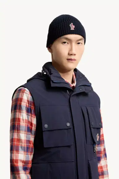 Moncler Grenoble Logo Beanie | Thumbnail 3 Moncler Grenoble Logo Beanie | Thumbnail 3
