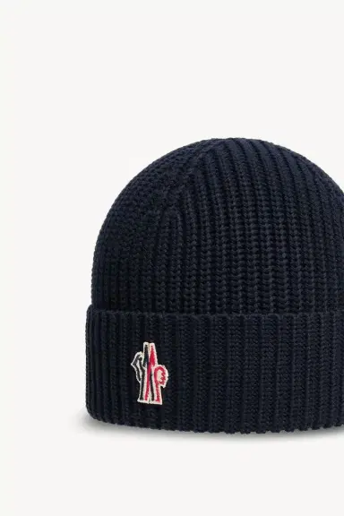 Moncler Grenoble Logo Beanie | Thumbnail 4 Moncler Grenoble Logo Beanie | Thumbnail 4