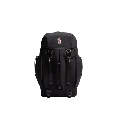 Moncler Grenoble Leather-trimmed Backpack | Thumbnail 1 Moncler Grenoble Leather-trimmed Backpack | Thumbnail 1