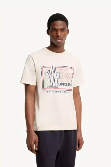 Moncler Grenoble Logo Cotton Blend T-shirt | Thumbnail 5 Moncler Grenoble Logo Cotton Blend T-shirt | Thumbnail 5