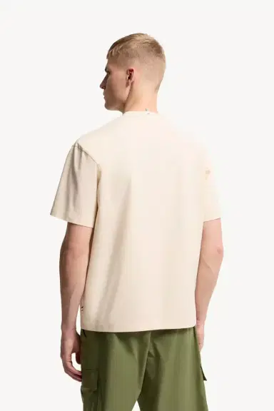 Moncler Grenoble Embroidered Botanical Motif Cotton T-shirt | Thumbnail 6