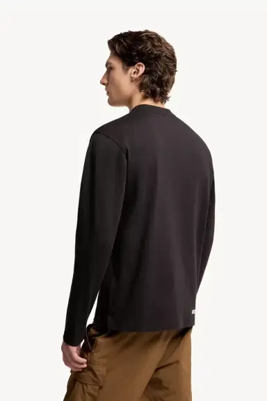 Moncler Grenoble Logo Long Sleeve Cotton T-shirt | Thumbnail 6 Moncler Grenoble Logo Long Sleeve Cotton T-shirt | Thumbnail 6