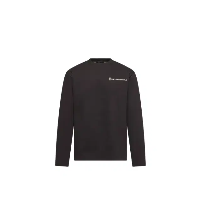 Moncler Grenoble Logo Long Sleeve Cotton T-shirt