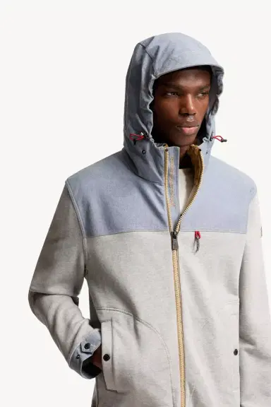 Moncler Grenoble Cotton & Chambray Zip-up Sweatshirt | Thumbnail 7 Moncler Grenoble Cotton & Chambray Zip-up Sweatshirt | Thumbnail 7