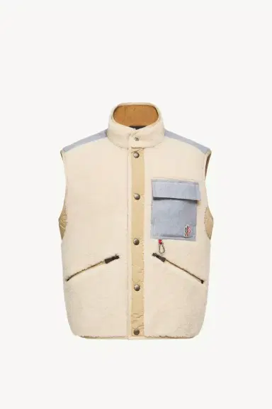 Moncler Grenoble Teddy & Chambray Vest | Thumbnail 2