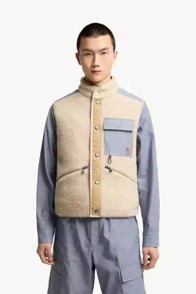 Moncler Grenoble Teddy & Chambray Vest | Thumbnail 5
