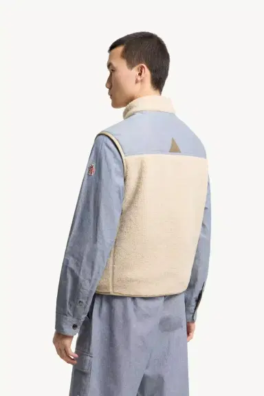 Moncler Grenoble Teddy & Chambray Vest | Thumbnail 6