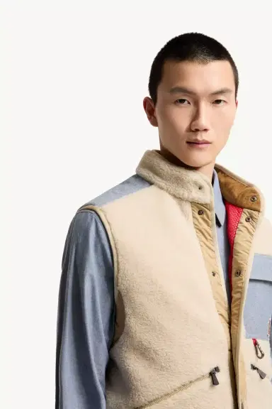 Moncler Grenoble Teddy & Chambray Vest | Thumbnail 7