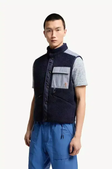 Moncler Grenoble Teddy & Chambray Vest | Thumbnail 5 Moncler Grenoble Teddy & Chambray Vest | Thumbnail 5