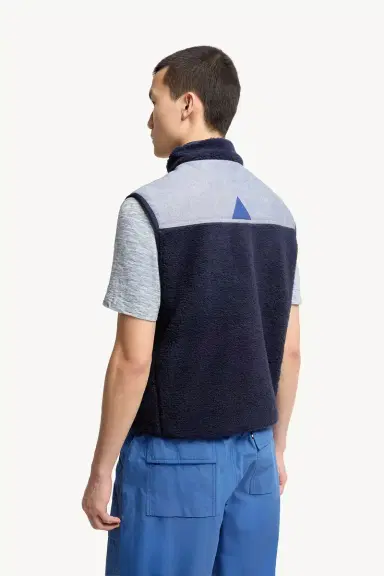 Moncler Grenoble Teddy & Chambray Vest | Thumbnail 6 Moncler Grenoble Teddy & Chambray Vest | Thumbnail 6