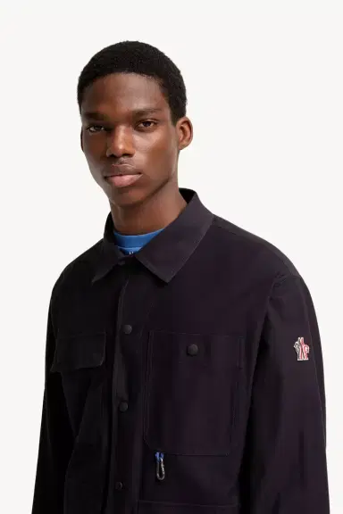 Moncler Grenoble Cotton Gabardine Shirt Jacket | Thumbnail 4 Moncler Grenoble Cotton Gabardine Shirt Jacket | Thumbnail 4