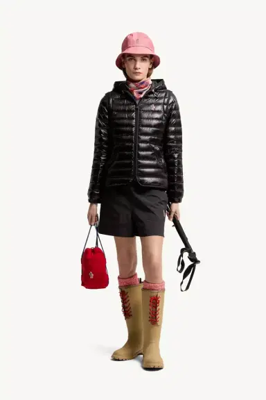 Moncler Grenoble Karura 2-in-1 Hooded Short Down Jacket | Thumbnail 3