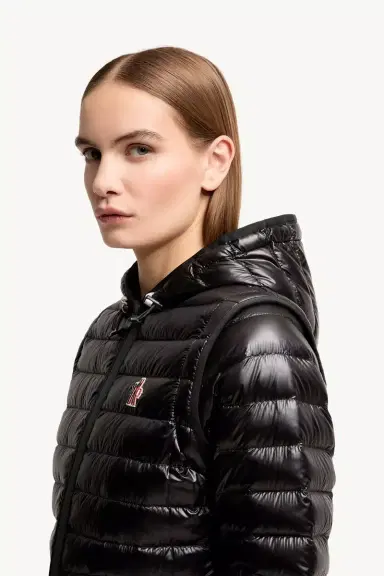 Moncler Grenoble Karura 2-in-1 Hooded Short Down Jacket | Thumbnail 8
